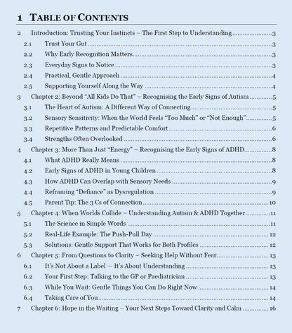 How to Recognize Early Signs of Autism & ADHD in Kids