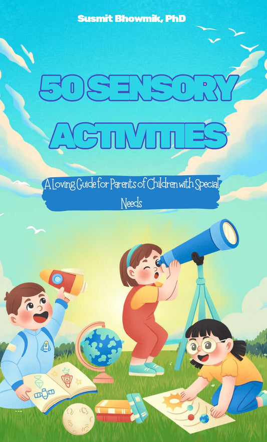 50 sensory activity book for ADHD & Autism kids