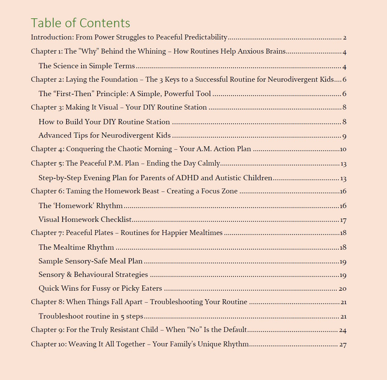 How to Parent with Peace, Not Power Struggles