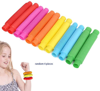 Calming Sensory Fidget Tubes – Soothing Sensory Toy for Neurodivergent Kids