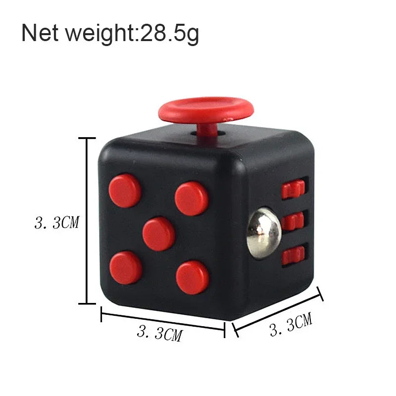 Fidget anti-stress sensory toy collection for anxiety relief