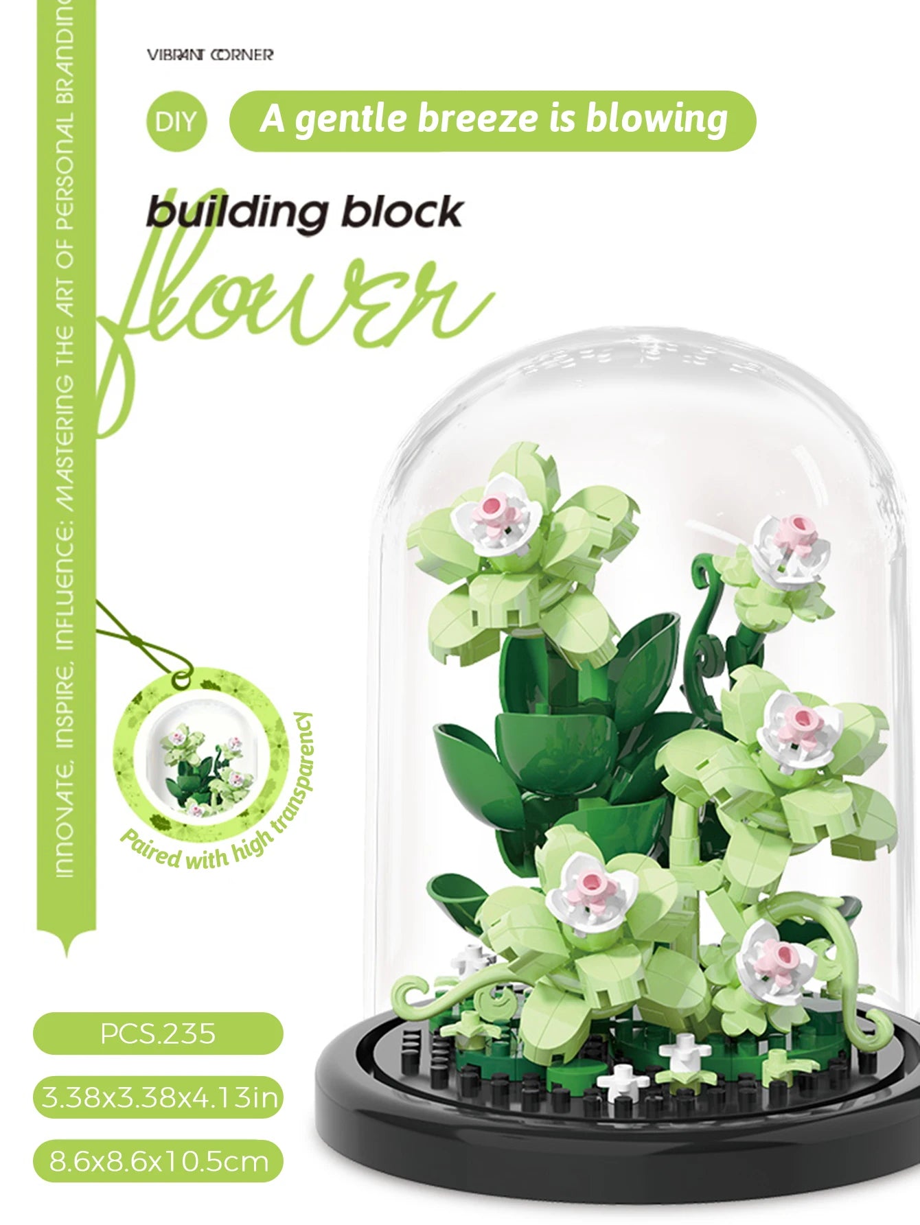 [DIY Craft] Building Block Flower Bouquet – Handmade Puzzle Gift Set 🌸