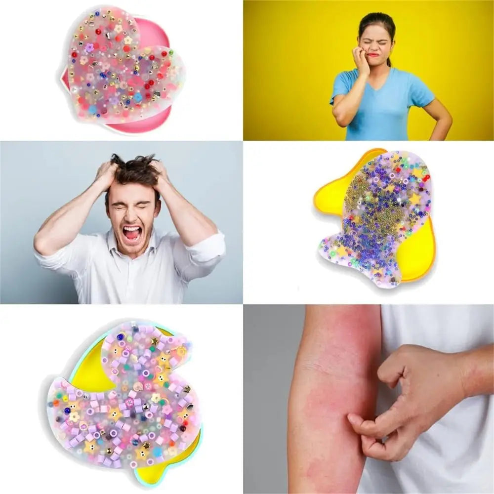 [Skin Pick Pad] Sensory Fidget Toy for Anxiety, ADHD & Trichotillomania