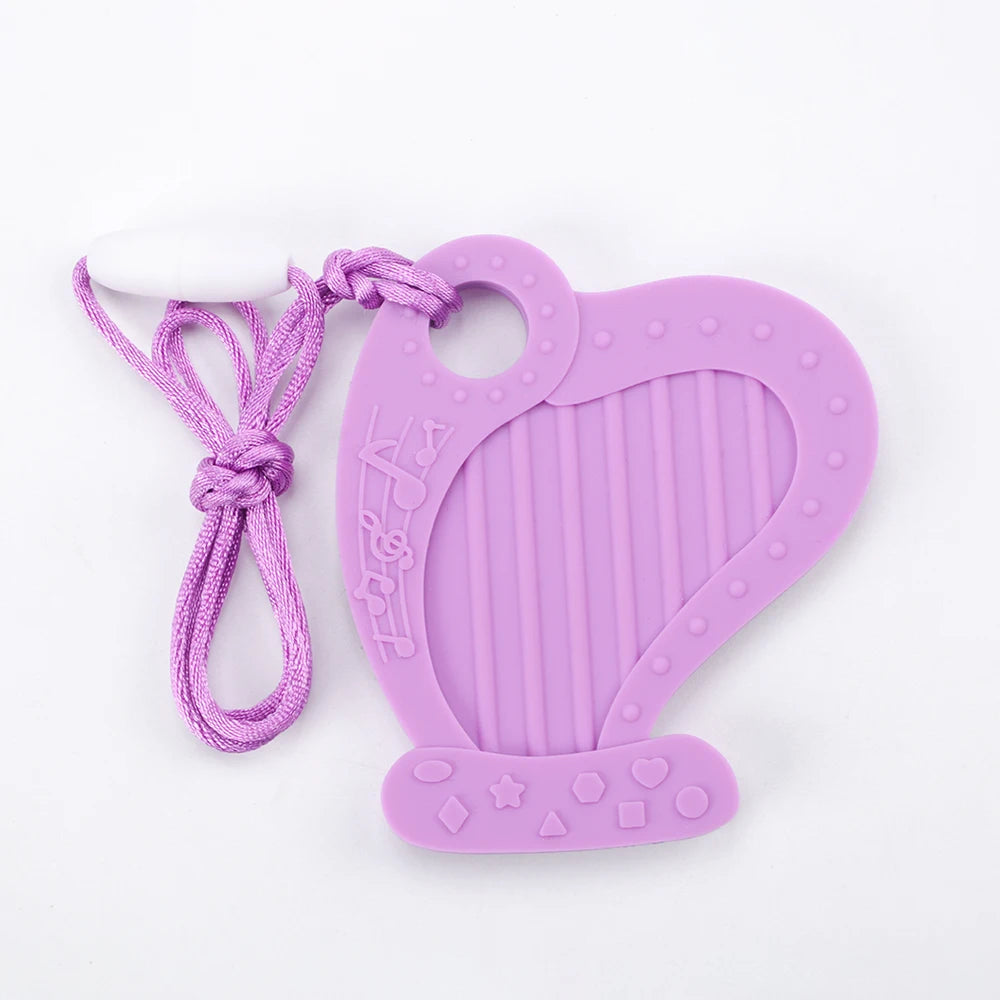 Kids Silicone Sensory Chew Necklace – Safe Chew Toy for Calm & Focus