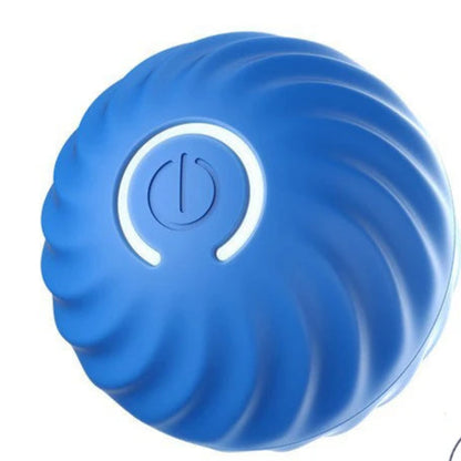  Motion-activated dog ball toy with LED light for canine stimulation