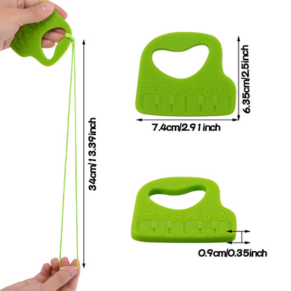 Kids Silicone Sensory Chew Necklace – Safe Chew Toy for Calm & Focus