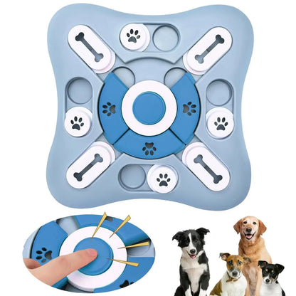 IQ Training Dog Treat Puzzle Toy – Interactive Slow Feeder