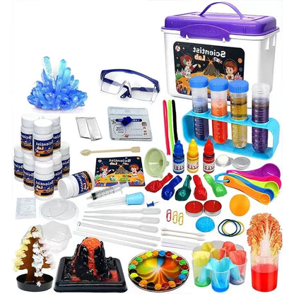 STEM Kids Science Lab Kit – Educational Chemistry Experiments
