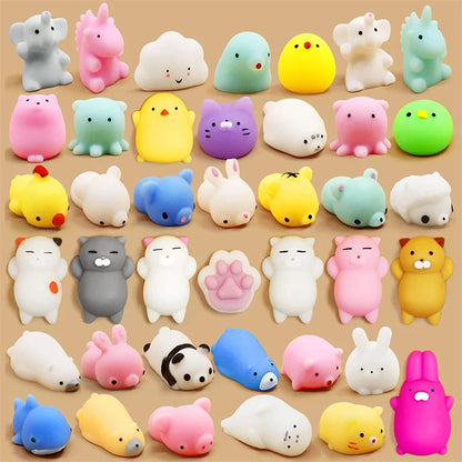 KawaiiCritters™ Animal Squishies – Soft Sensory Toys for Autism & ADHD