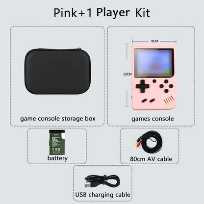 5" Retro Handheld Game Console – 500 Classic Games Built In