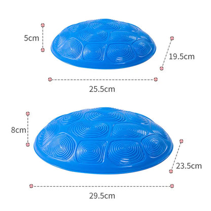Montessori river stones balance set for sensory integration and sports fun.