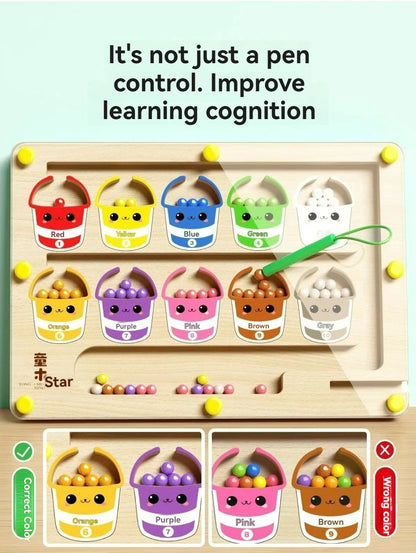 Educational logic toy for toddlers to build problem-solving skills.