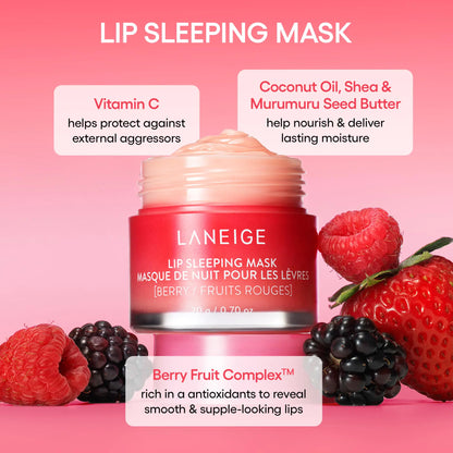 LANEIGE Lip Sleeping Mask - Hydrating Overnight Lip Treatment