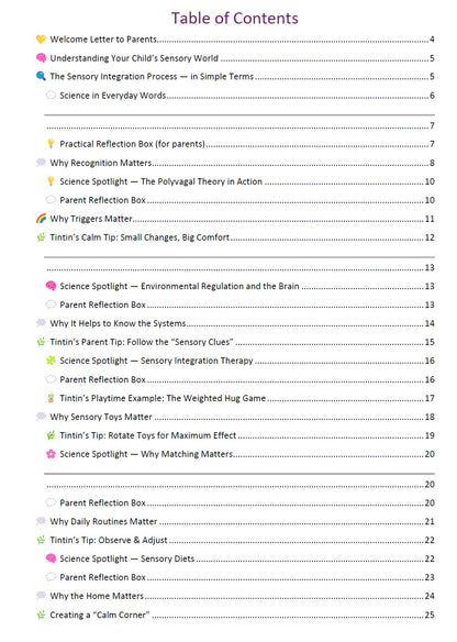 Comprehensive 49-page Practical e-Book for Parents with ADHD & Autism kids