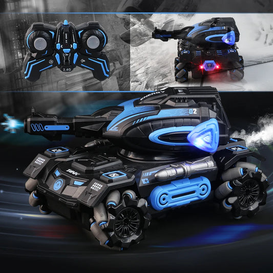 High-speed RC spray car with water bullet function