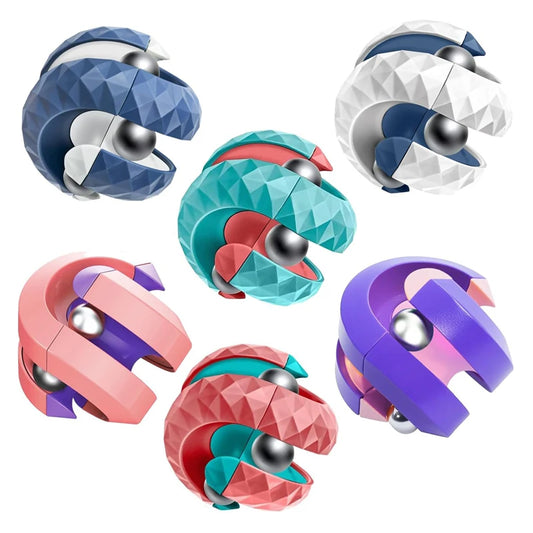 For Child aged 7 using InfinityOrbit™ fidget toy to stay focused during class

