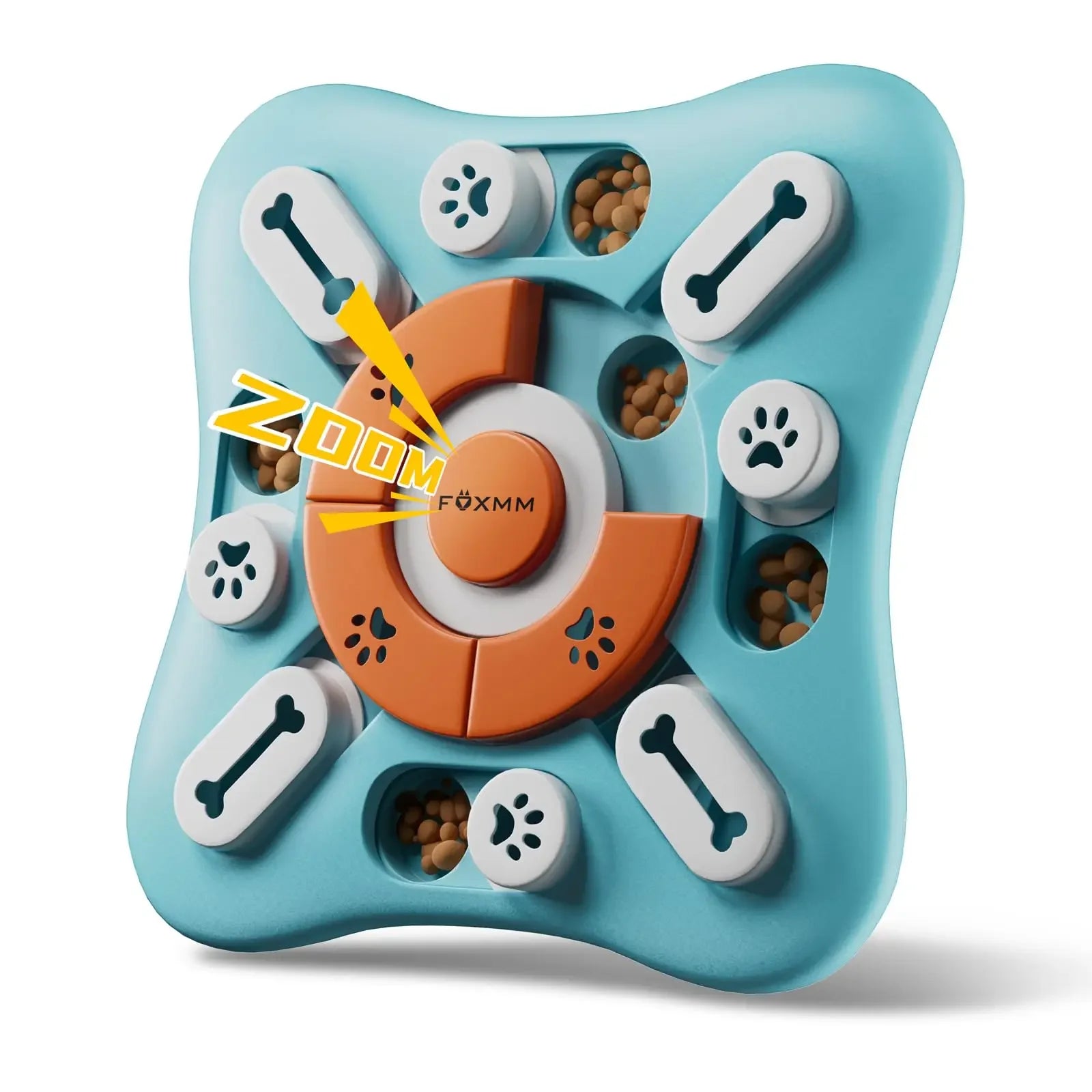 IQ dog treat puzzle toy slow feeder enrichment for mental stimulation