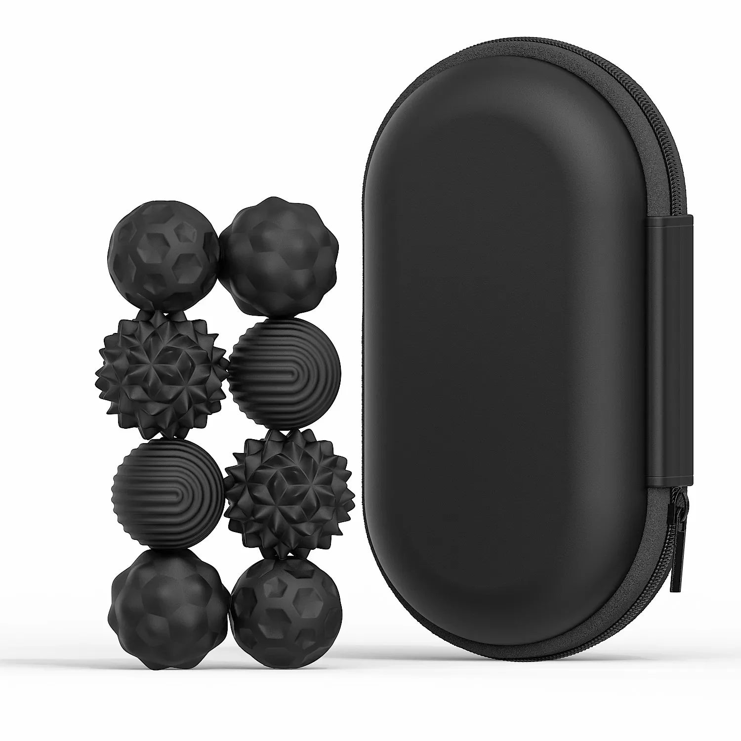 Magnetic silicone sensory toy for tactile therapy and stress reduction

