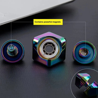  Silent gyroscope spinner toy for adults with ADHD or anxiety.