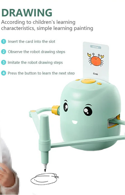 Smart educational art toy for kids to learn drawing with creative guidance.