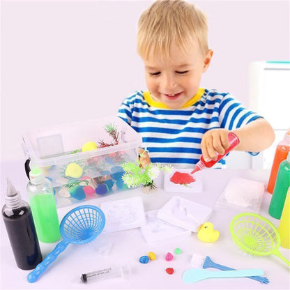 STEM craft toy to make 3D water fairies and gel creatures.

