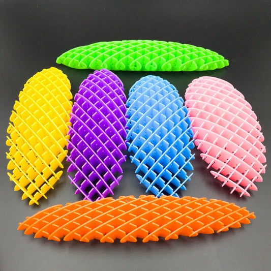 WiggleMorph™ worm fidget toy for sensory stress relief