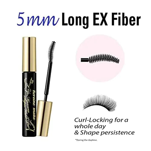 HEROINE MAKE by KISSME Long Up Mascara Super Waterproof 01 Black - Super Lengthening Fiber