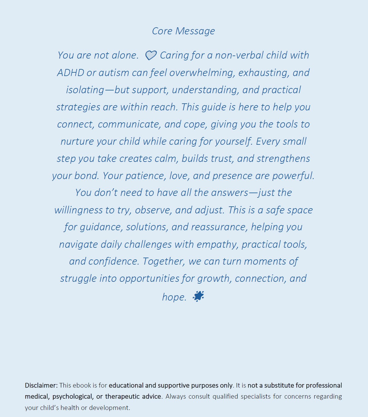 Helping Non-Verbal Kids: Calm, Connection & Confidence