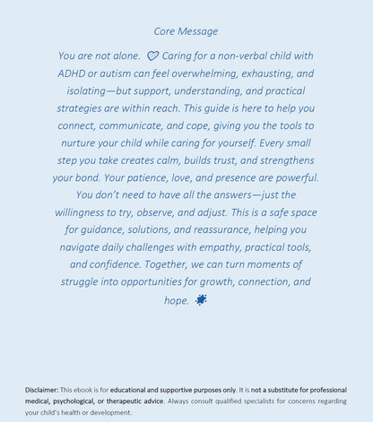 Helping Non-Verbal Kids: Calm, Connection & Confidence